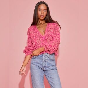 LSPACE Strawberry Fields Cardigan (S)